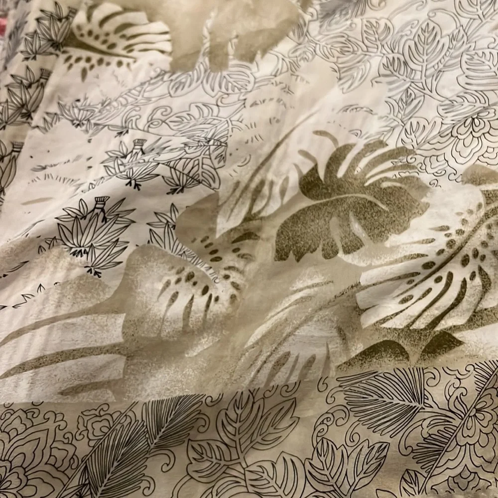 Oscar de la Renta silk scarf square leopard cheetah print 30”